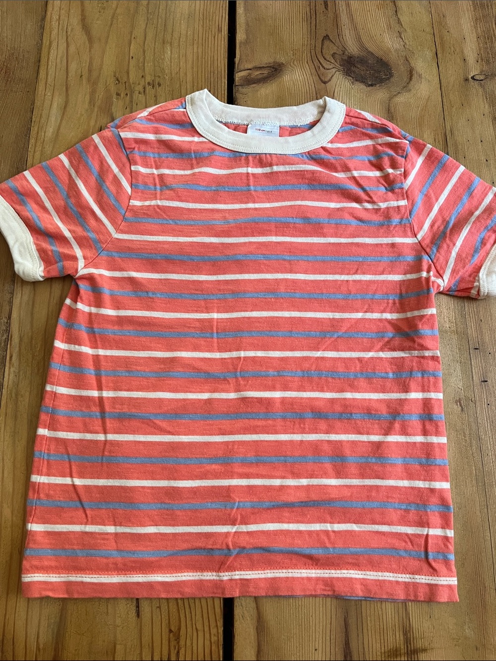HANNA ANDERSSON 110 Classic Stripe Tee T-Shirt